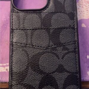 Black Coach Phone Case